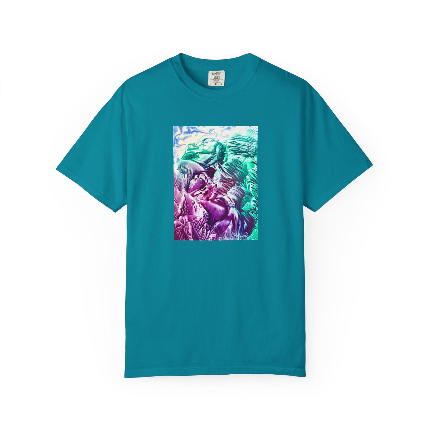 Unisex Garment-Dyed T-shirt, Bloom, Art Design by Sincthus