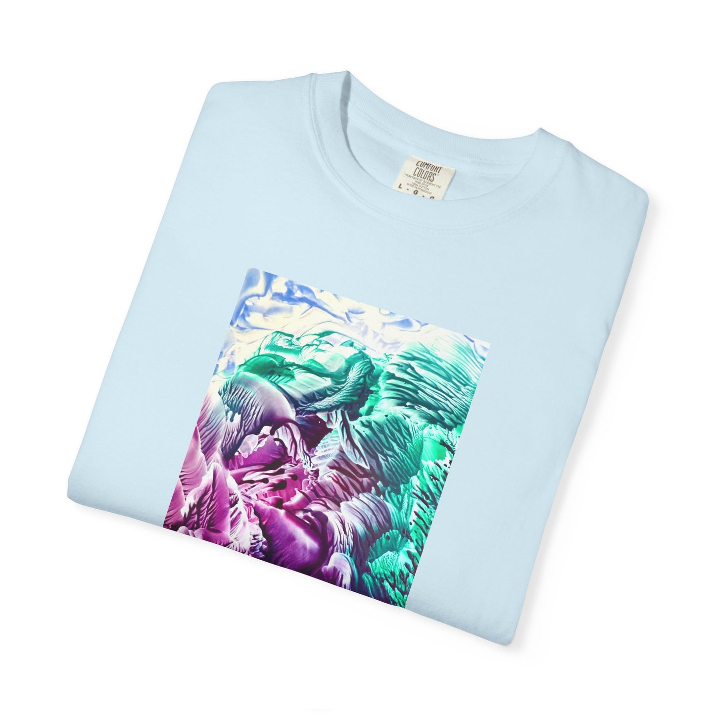 Unisex Garment-Dyed T-shirt, Bloom, Art Design by Sincthus