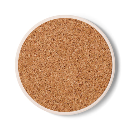 Ceramic Coaster, Mother, Art Design by Sincthus