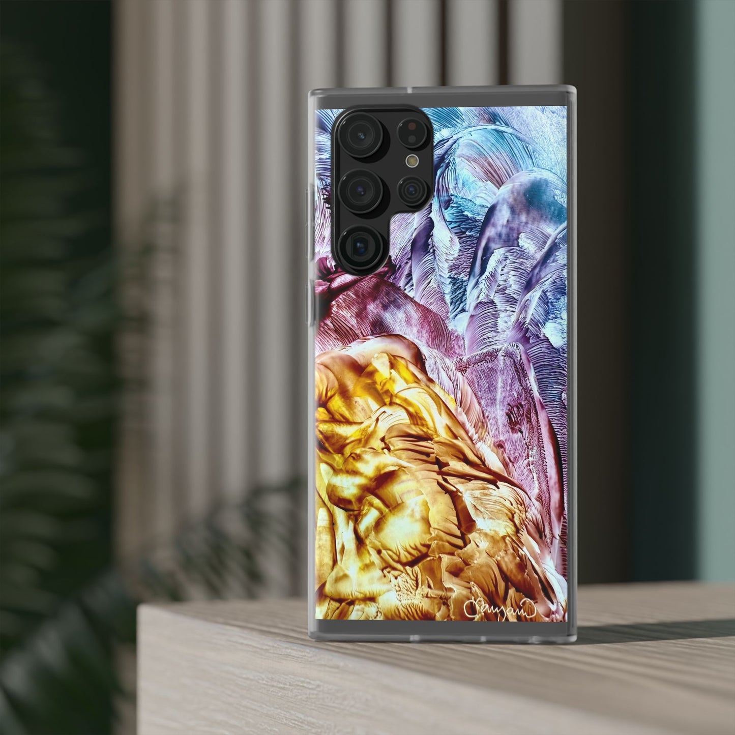 Puhelinkotelo, Aallot, Art Design by Sincthus