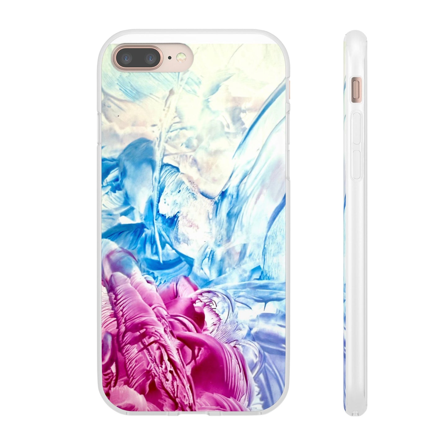 ArtFlex Phone Case, White Horse, Art Design by Sincthus