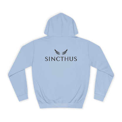 Unisex College Hoodie Sincthus Back Logo