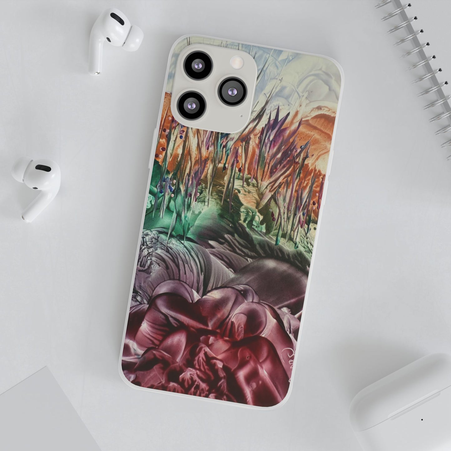 Puhelinkotelo, maisema, taidesuunnittelu, Sincthus