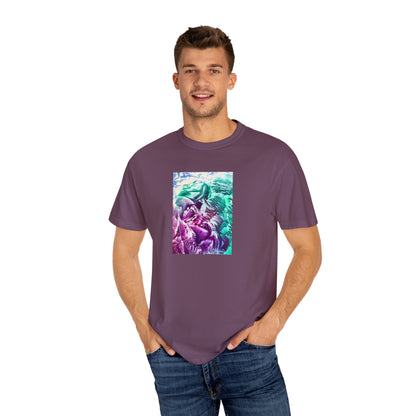 Unisex Garment-Dyed T-shirt, Bloom, Art Design by Sincthus