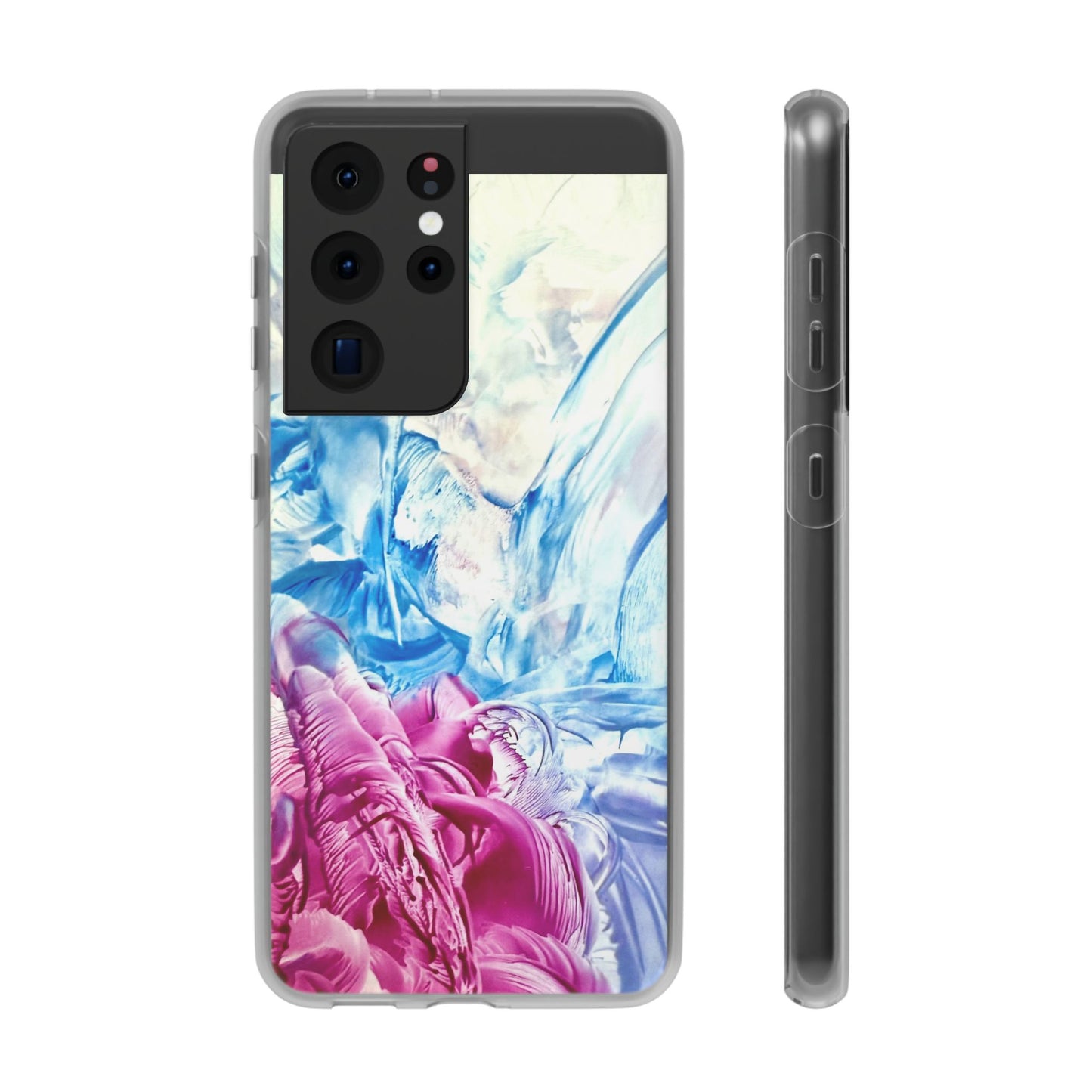 ArtFlex Phone Case, White Horse, Art Design by Sincthus