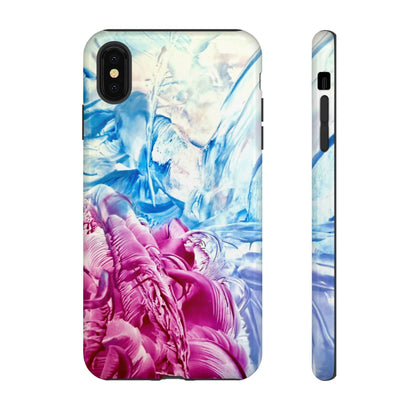 Tyylikäs puhelinkotelo, White Horse, Art Design by Sincthus