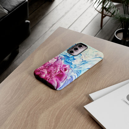 Stylish Hard Phone Case, White Horse, Art Design by Sincthus