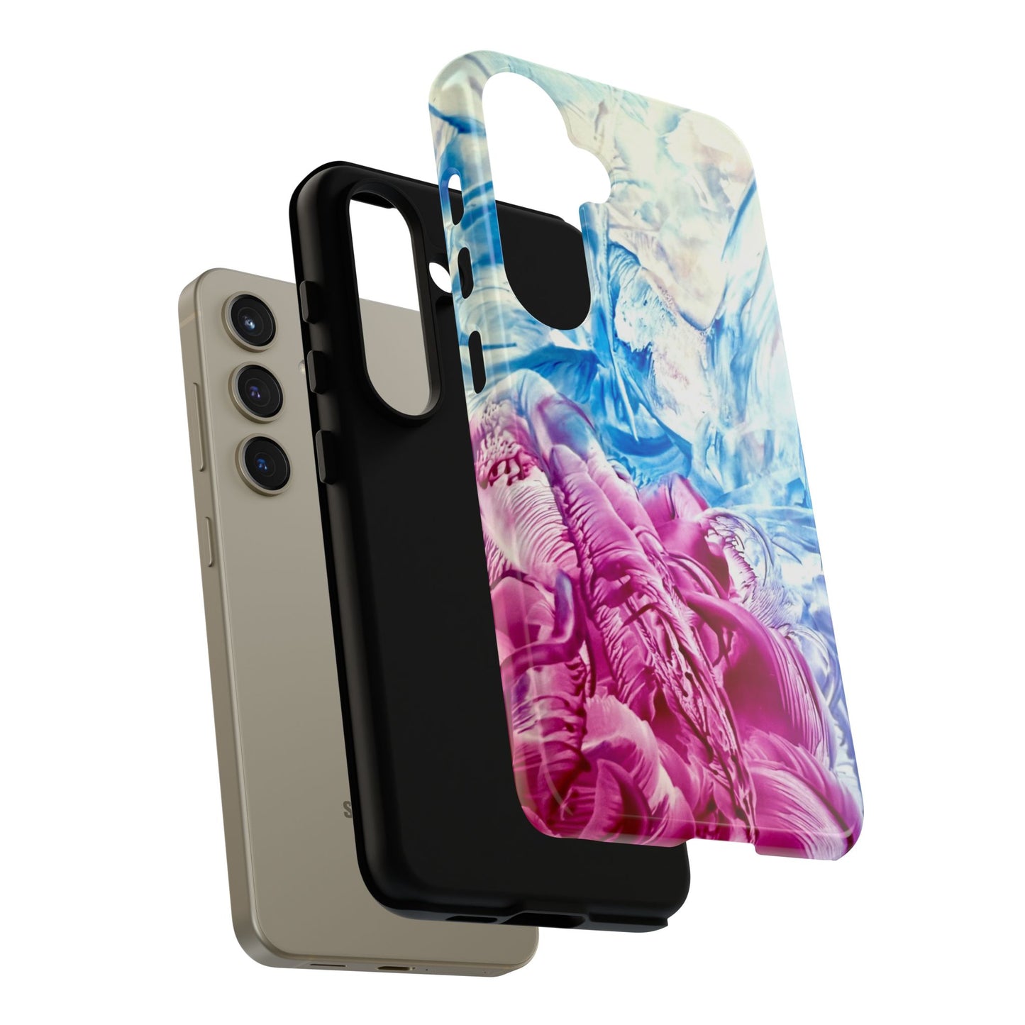 Tyylikäs puhelinkotelo, White Horse, Art Design by Sincthus