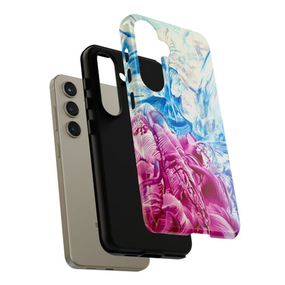 Tyylikäs puhelinkotelo, White Horse, Art Design by Sincthus