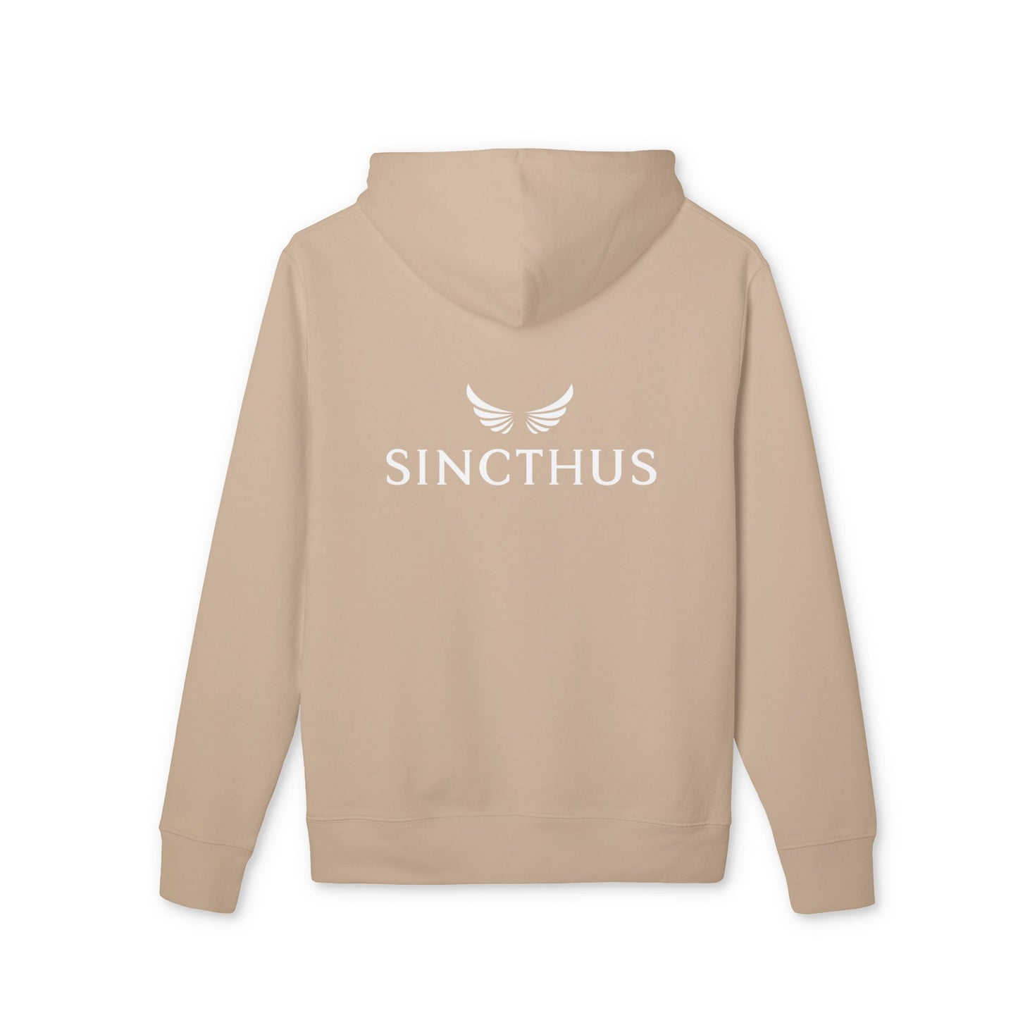 Unisex-huppari, Sincthus, logo selässä 