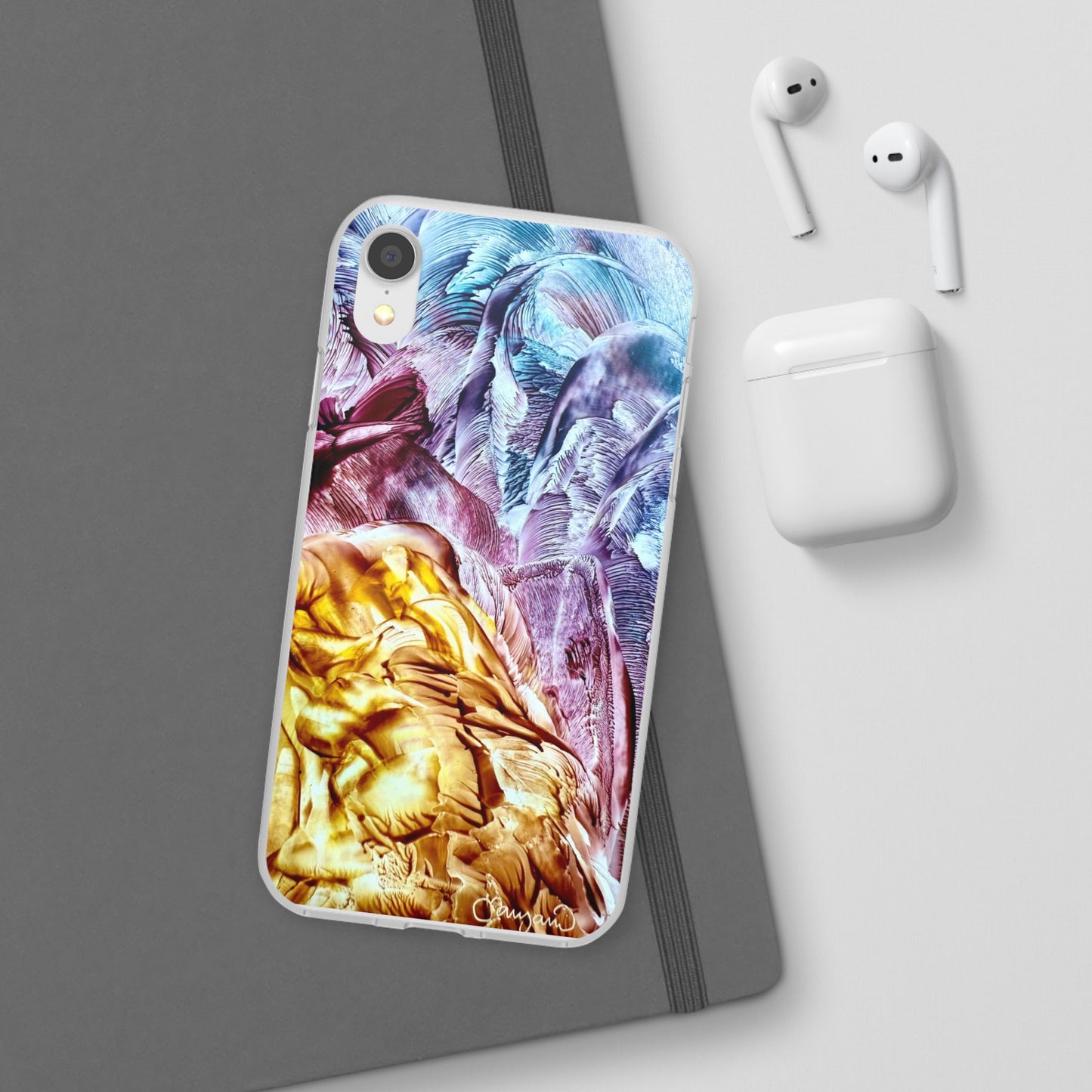 Puhelinkotelo, Aallot, Art Design by Sincthus