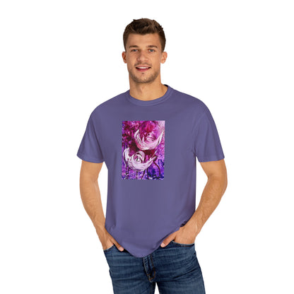 Unisex Garment-Dyed T-shirt, Love Path, Art Design by Sincthus