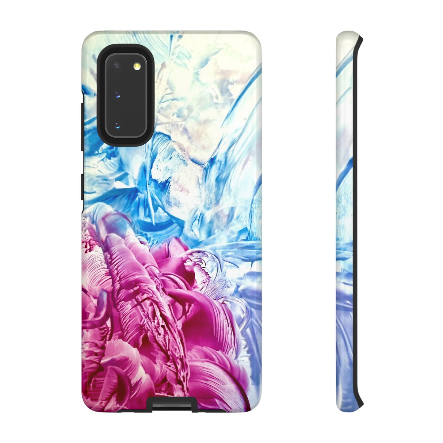 Tyylikäs puhelinkotelo, White Horse, Art Design by Sincthus