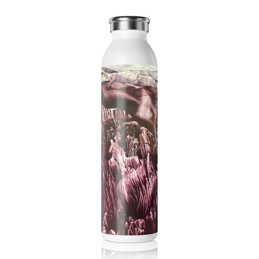 Stylish Slim Water Bottle, Wild Life, Art Design by Sincthus