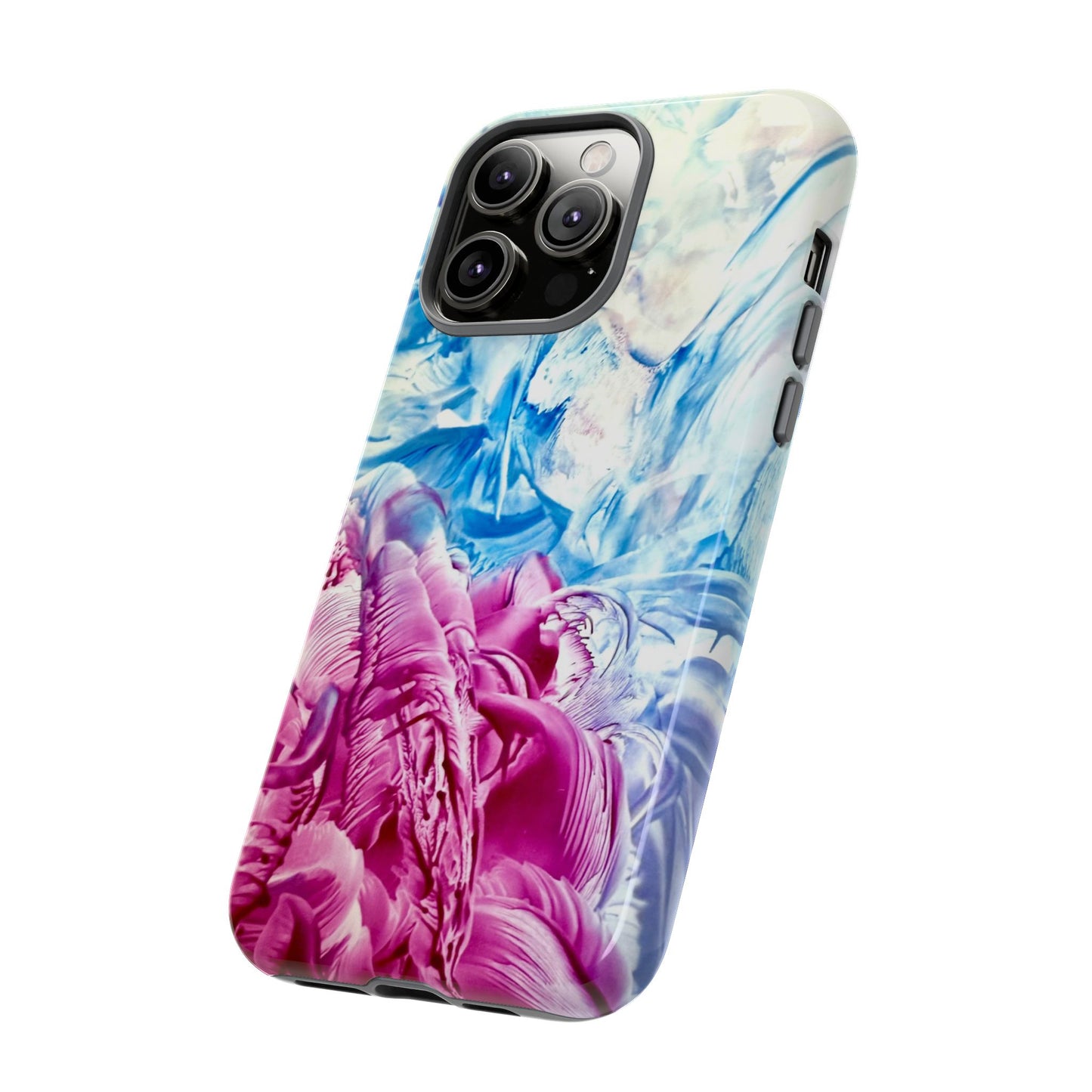 Stylish Hard Phone Case, White Horse, Art Design by Sincthus