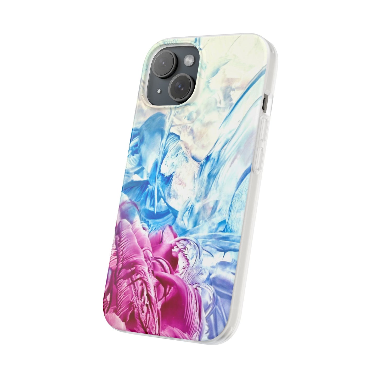 ArtFlex Phone Case, White Horse, Art Design by Sincthus