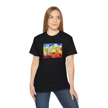 Unisex Ultra Cotton T-Shirt, Earth, Art Design by Sincthus 