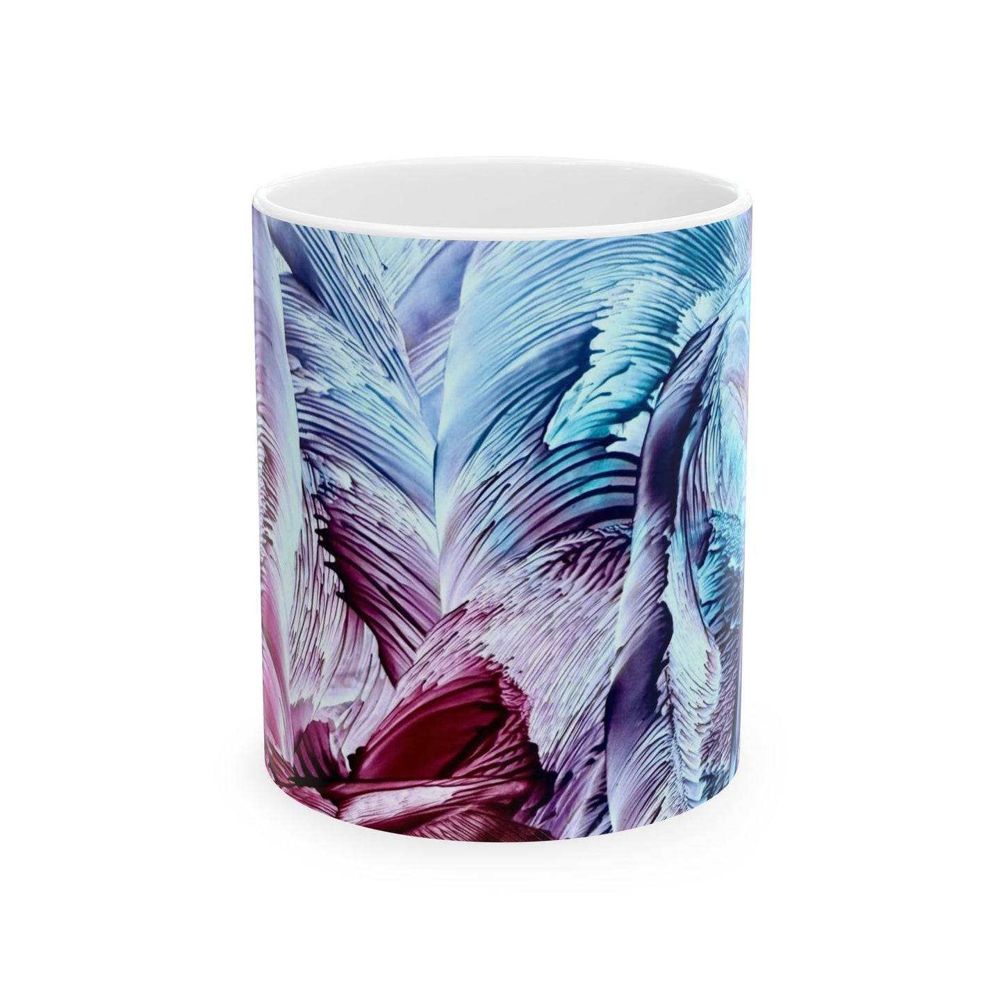 Ceramic Mug, Waves,  Art Design by Sincthus