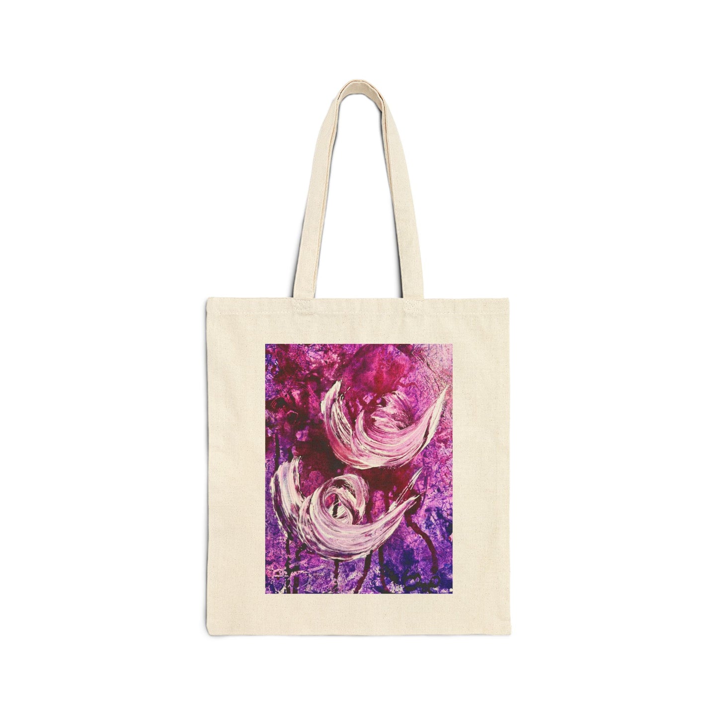 Canvas Tote Bag, Love Path, Art Design by Sincthus