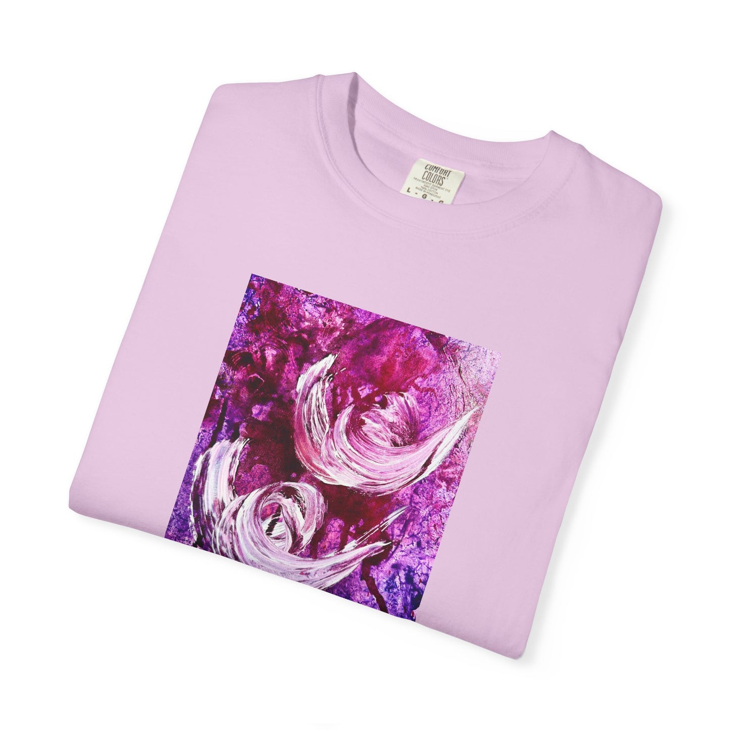 Unisex Garment-Dyed T-shirt, Love Path, Art Design by Sincthus