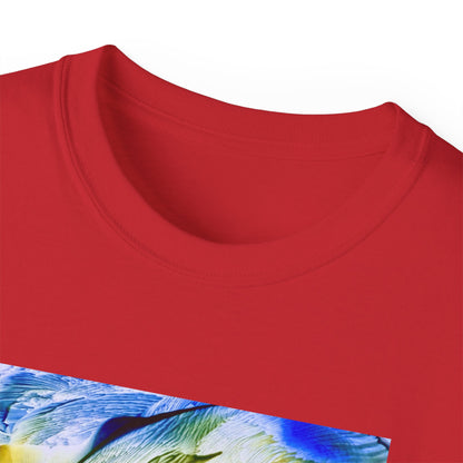 Unisex puuvillainen t-paita, Earth, Art Design by Sincthus