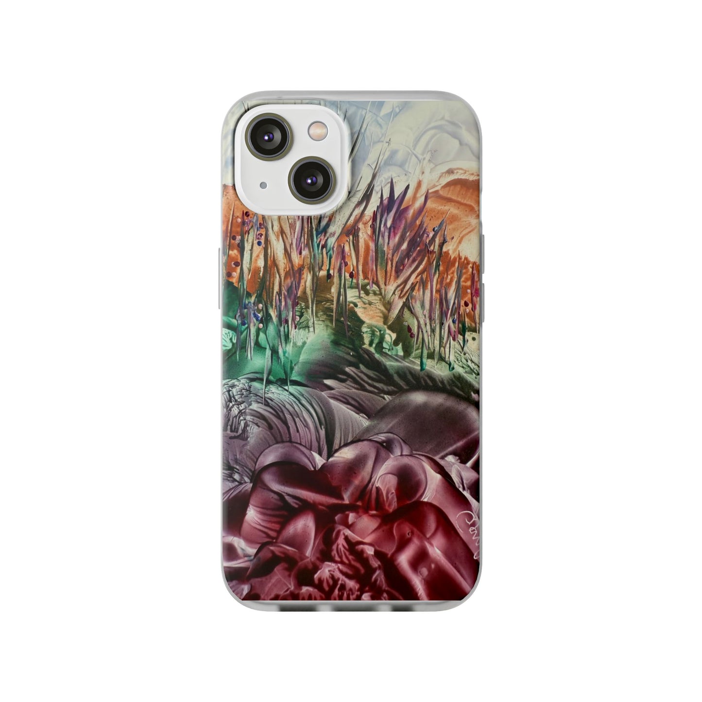 Puhelinkotelo, maisema, taidesuunnittelu, Sincthus