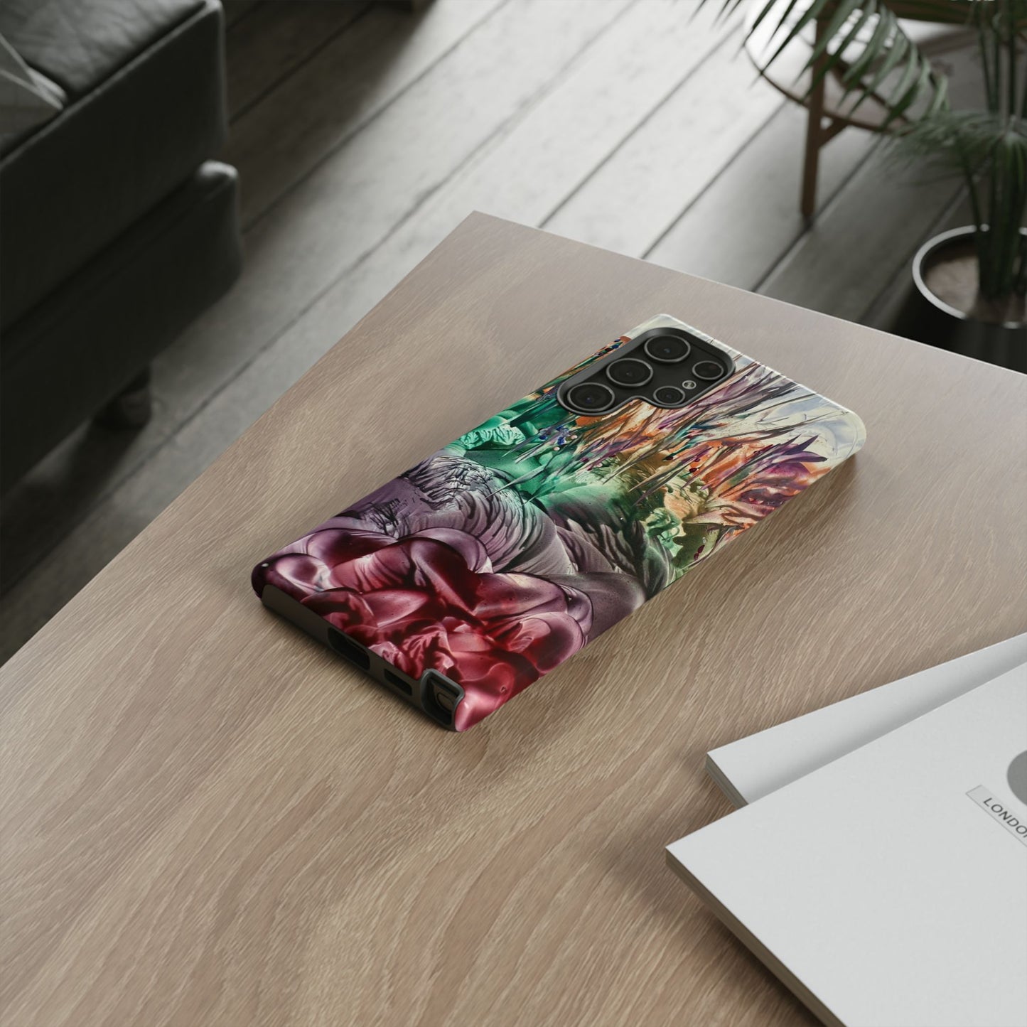 Stylish Hard Phone Case, Landscape, Art Design by Sincthus