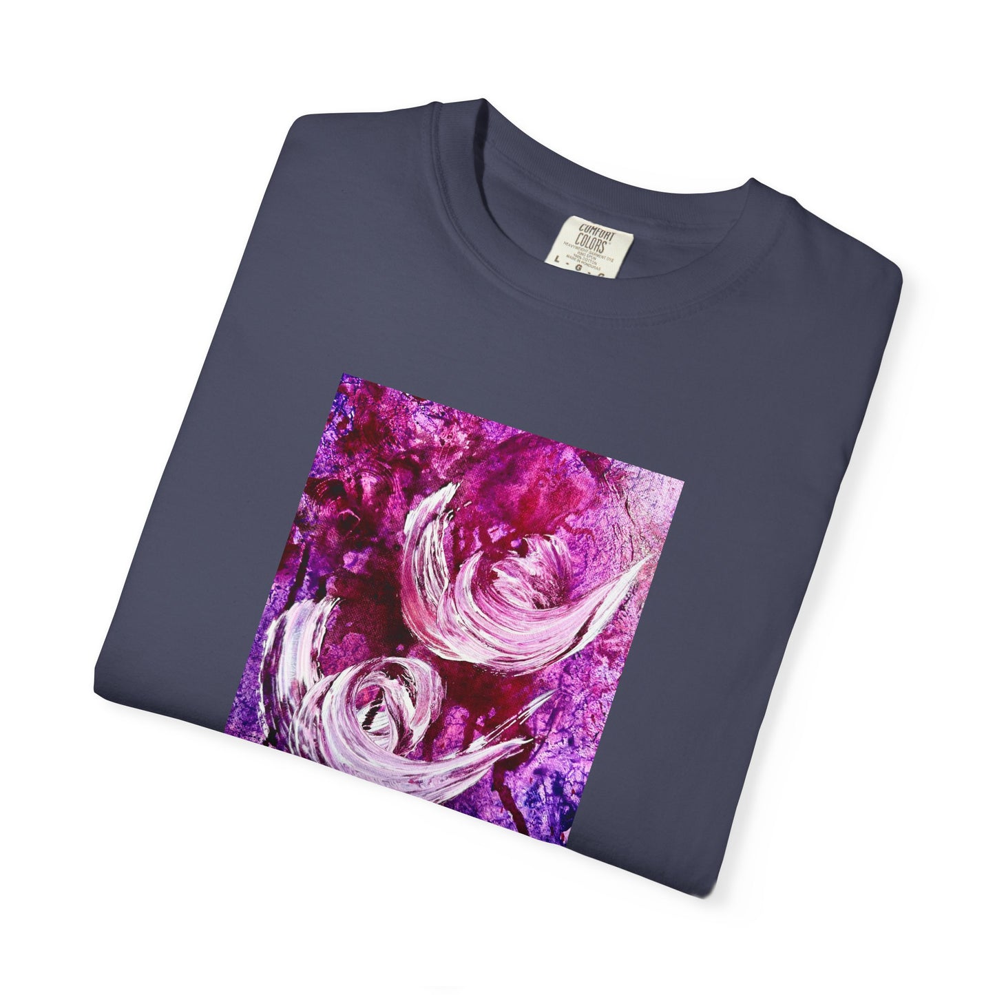 Unisex Garment-Dyed T-shirt, Love Path, Art Design by Sincthus