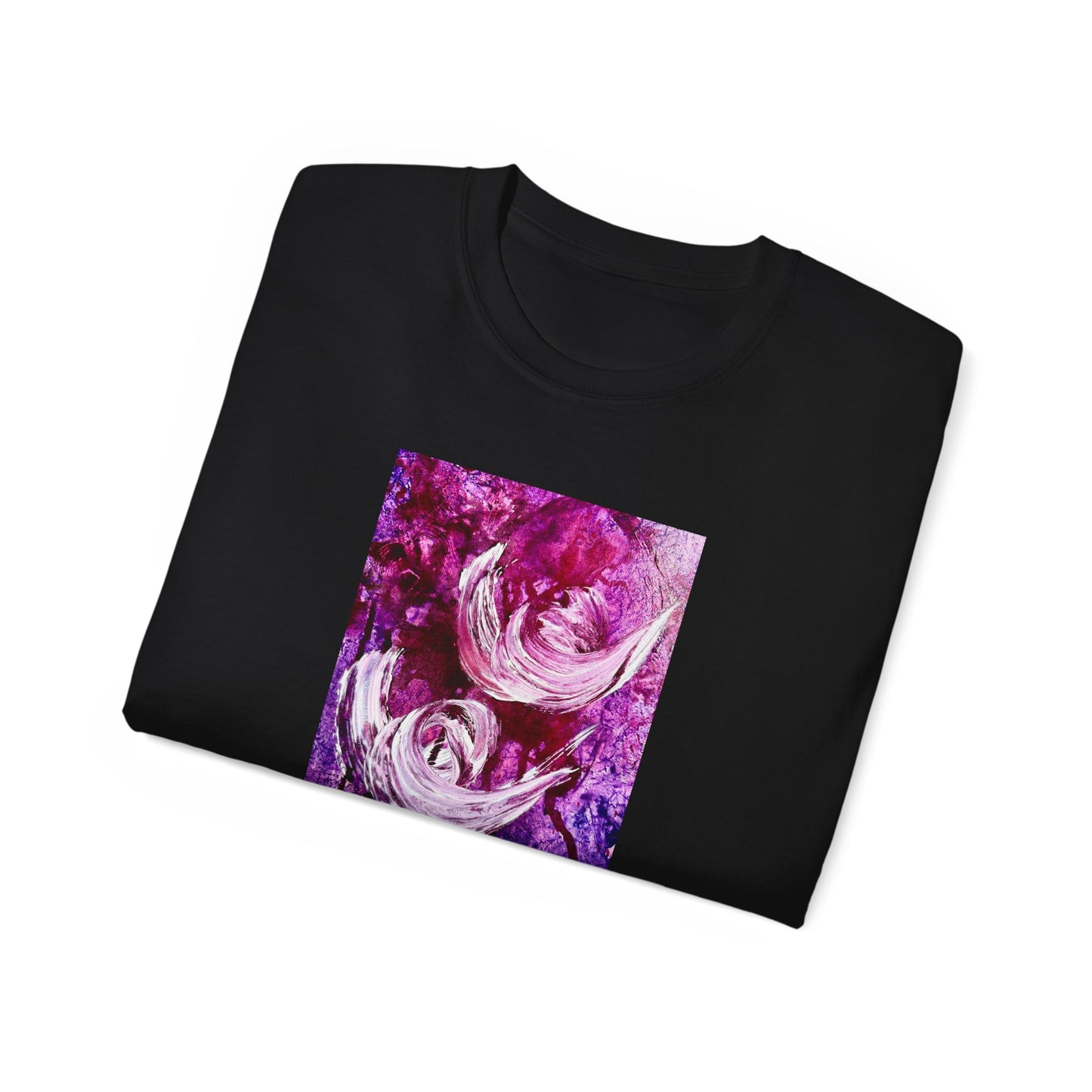 Unisex puuvillainen t-paita, Love Path, Art Design by Sincthus