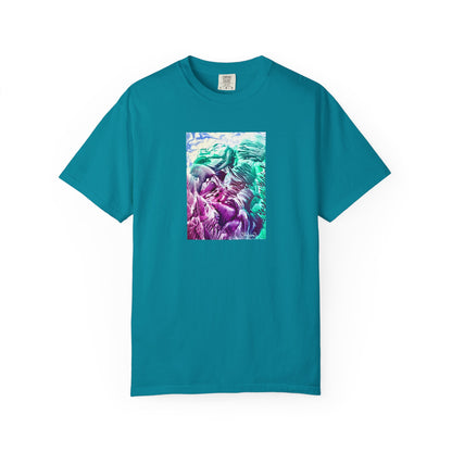 Unisex Garment-Dyed T-shirt, Bloom, Art Design by Sincthus
