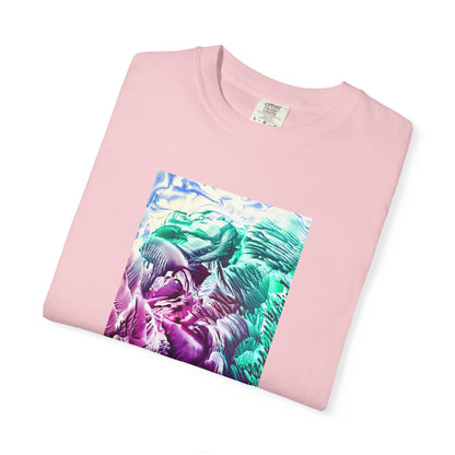 Unisex Garment-Dyed T-shirt, Bloom, Art Design by Sincthus