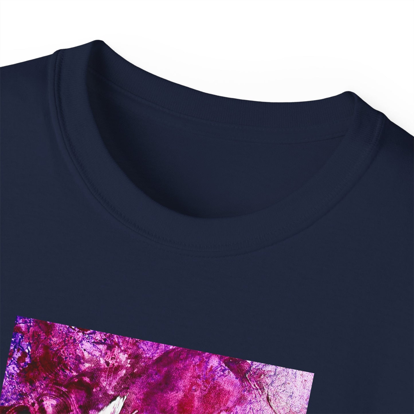 Unisex puuvillainen t-paita, Love Path, Art Design by Sincthus