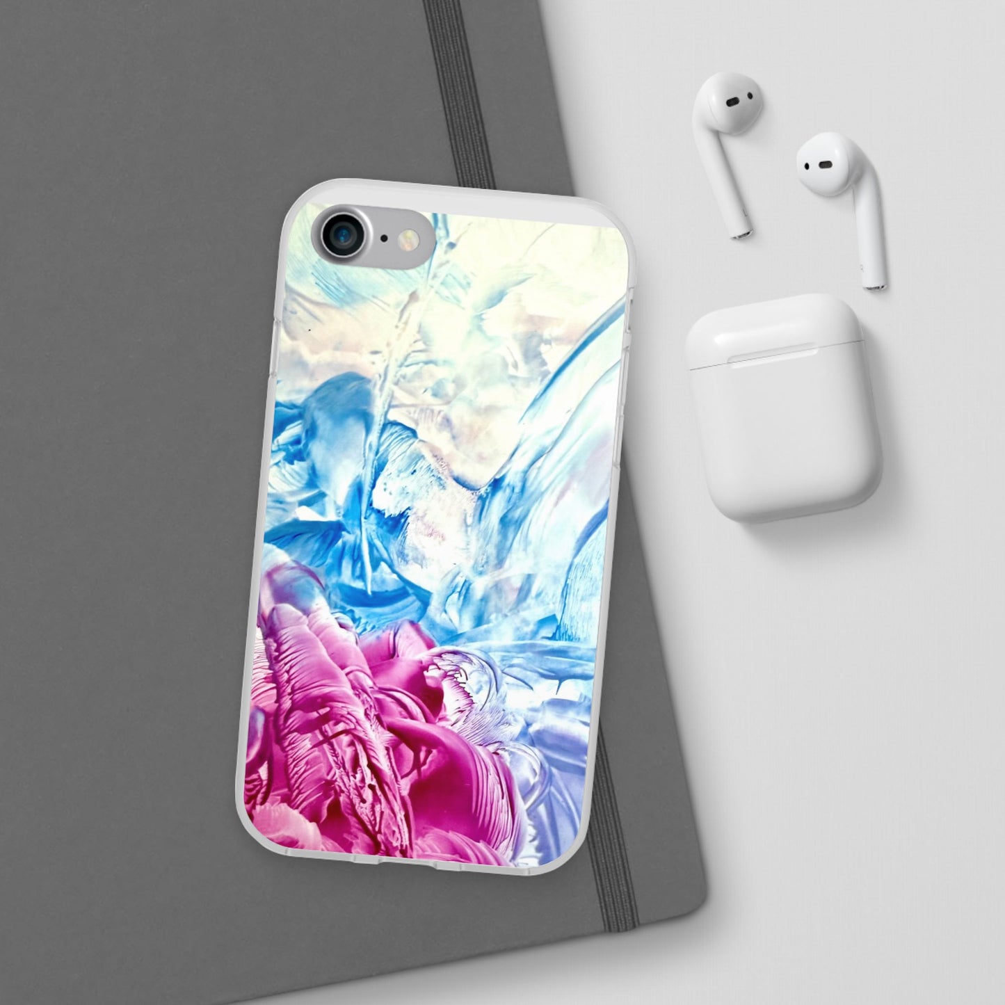 ArtFlex Phone Case, White Horse, Art Design by Sincthus