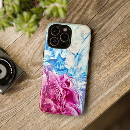 Tyylikäs puhelinkotelo, White Horse, Art Design by Sincthus