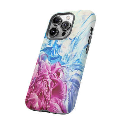 Tyylikäs puhelinkotelo, White Horse, Art Design by Sincthus