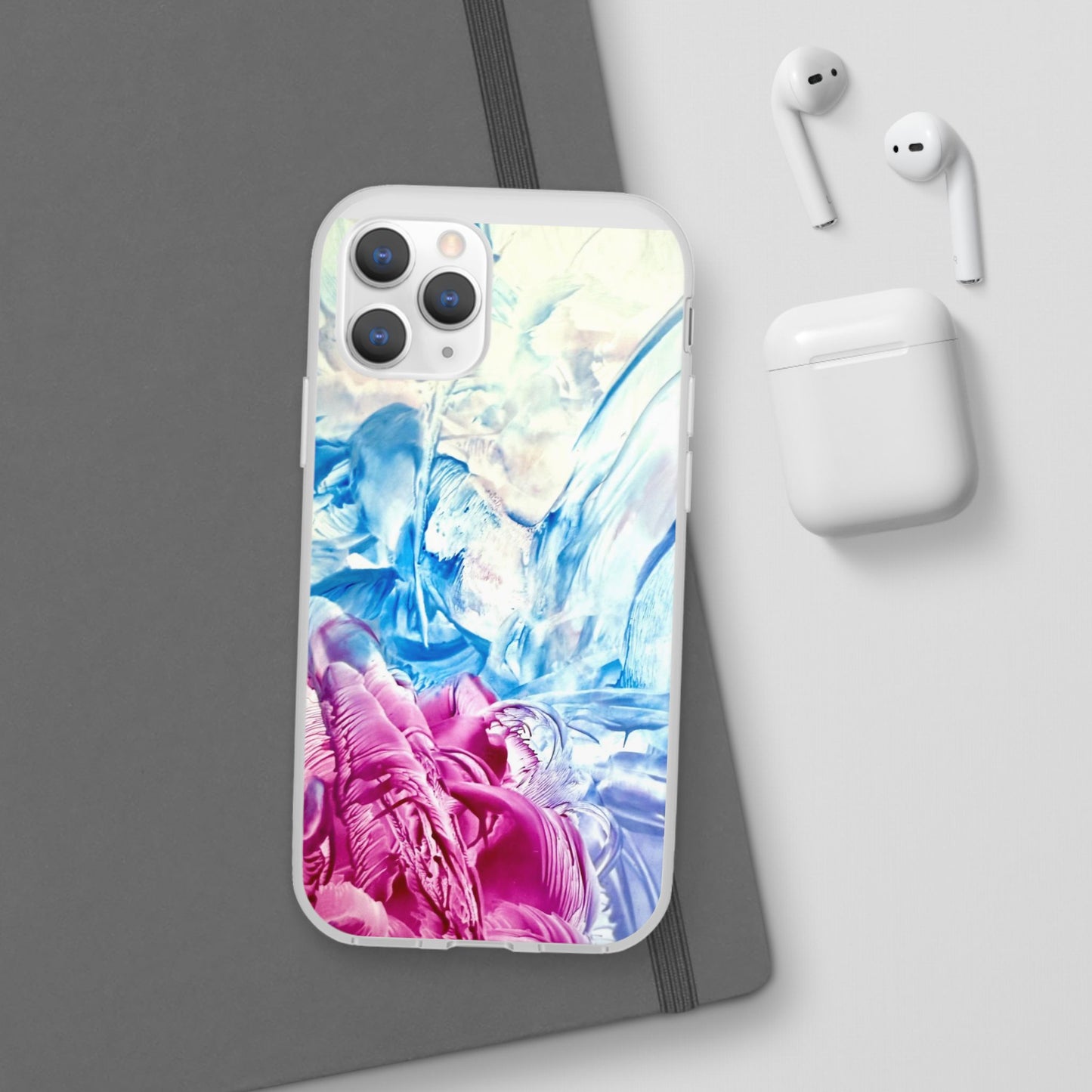 ArtFlex Phone Case, White Horse, Art Design by Sincthus