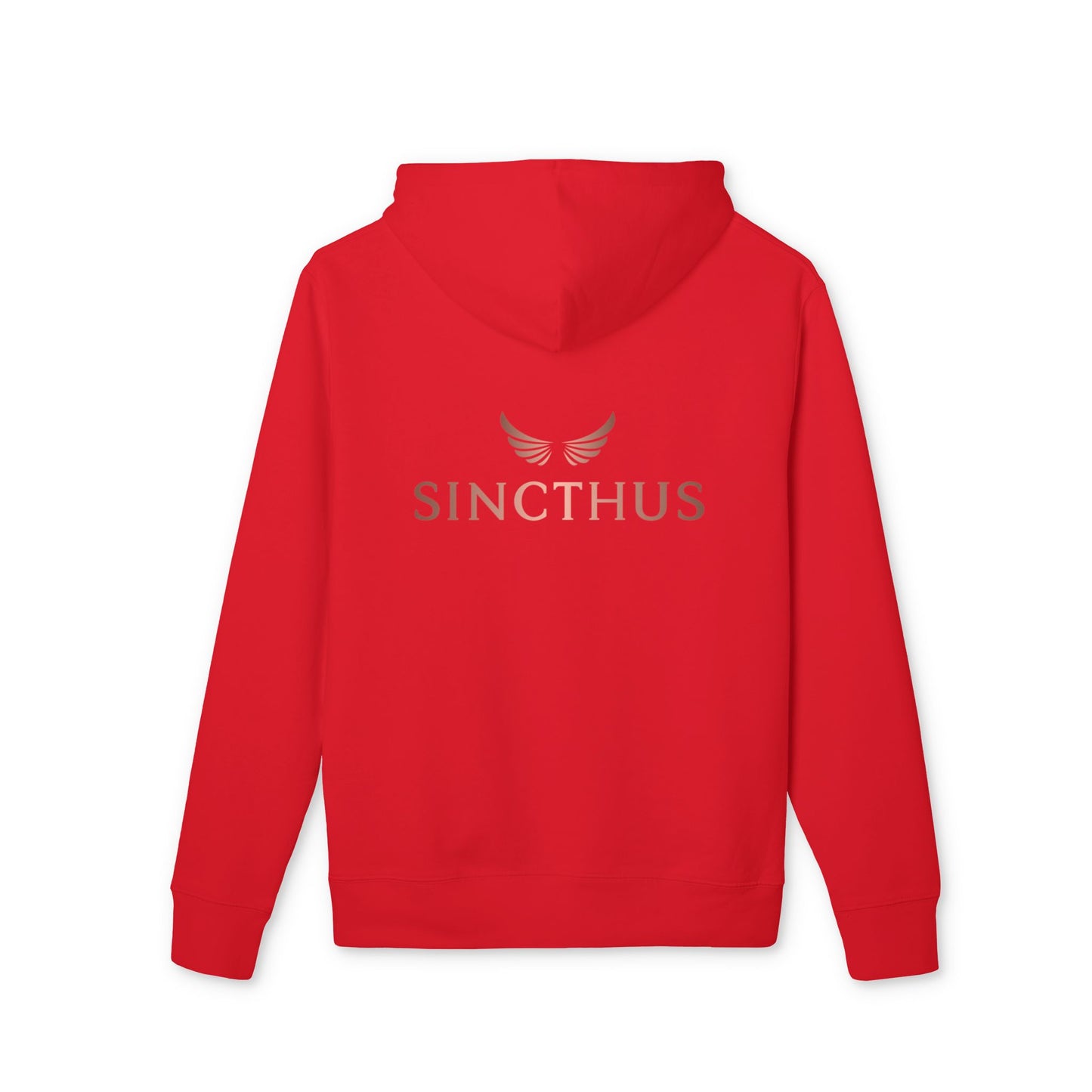Unisex-huppari, Sincthus, logo selässä