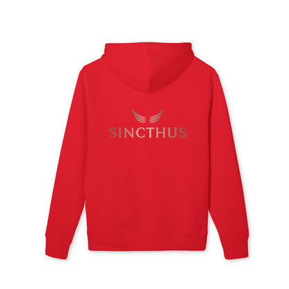 Unisex-huppari, Sincthus, logo selässä