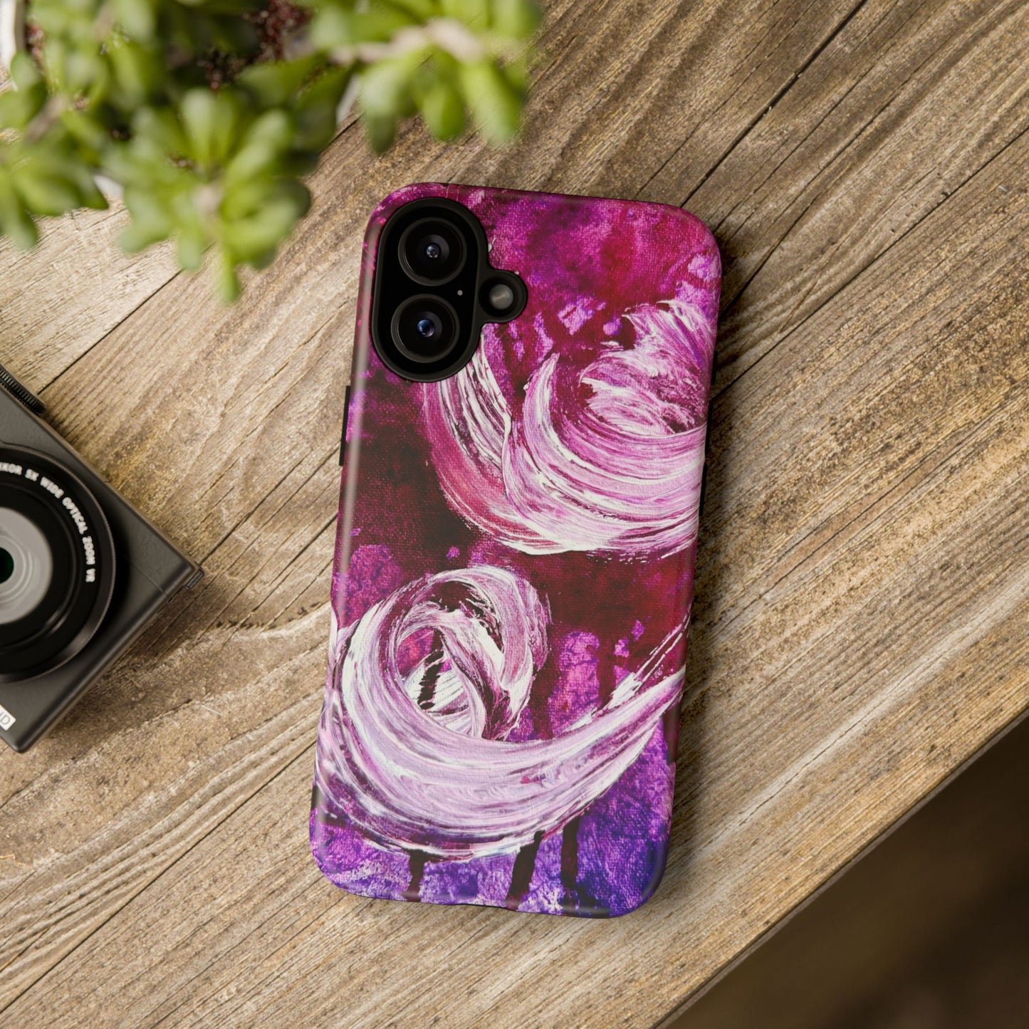 Stylish Hard Phone Case, Love Path, Art Design by Sincthus