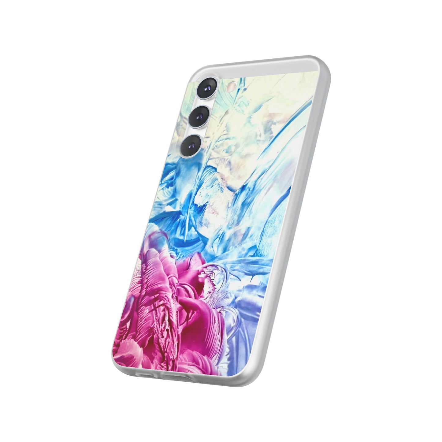 ArtFlex Phone Case, White Horse, Art Design by Sincthus