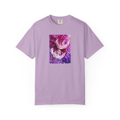 Unisex Garment-Dyed T-shirt, Love Path, Art Design by Sincthus