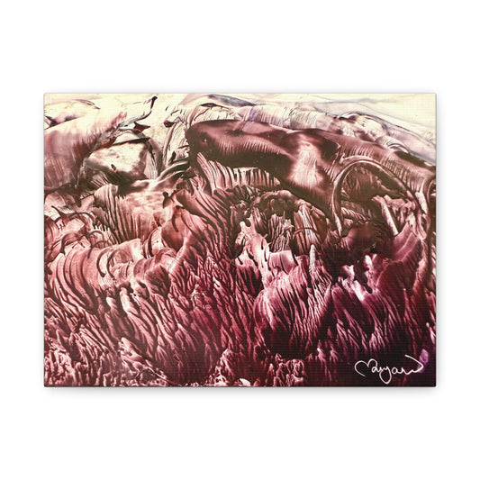 Abstract Art Canvas Print, Wild Life, Art Design by Sincthus