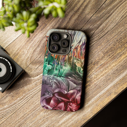 Stylish Hard Phone Case, Landscape, Art Design by Sincthus