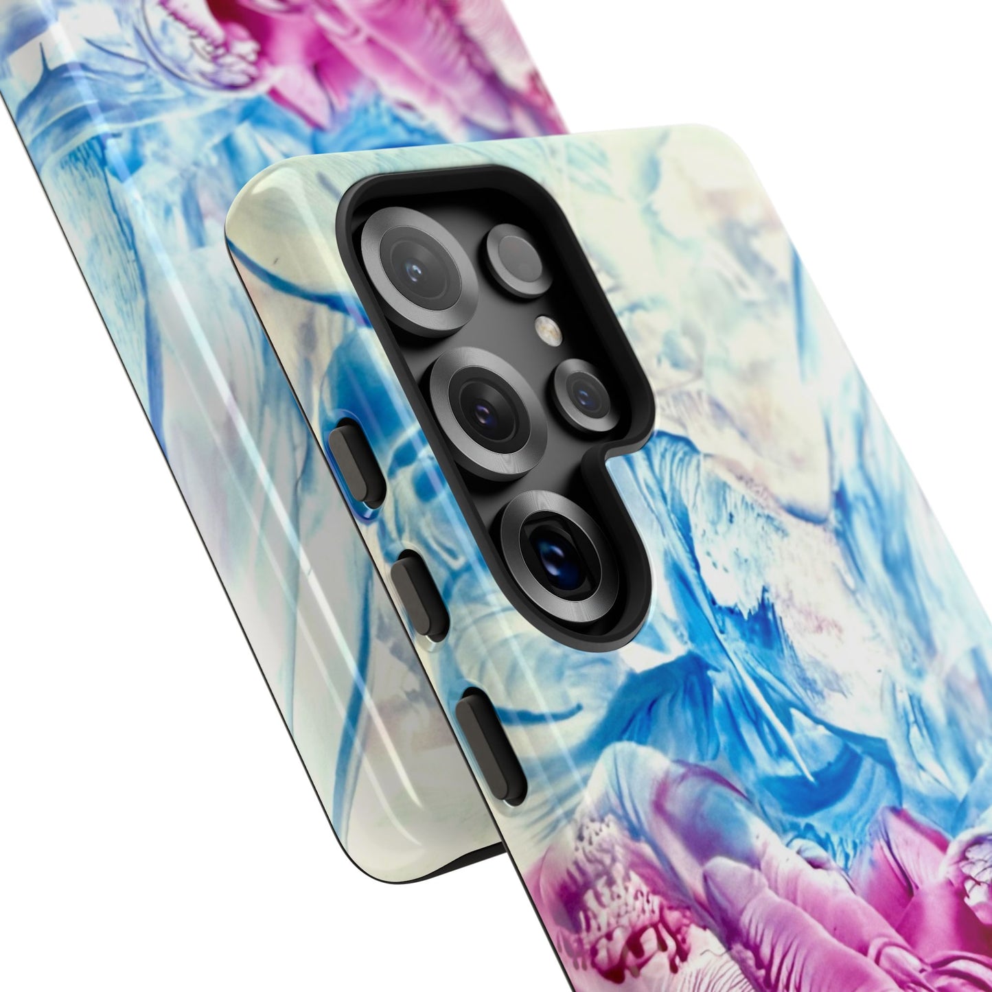 Stylish Hard Phone Case, White Horse, Art Design by Sincthus