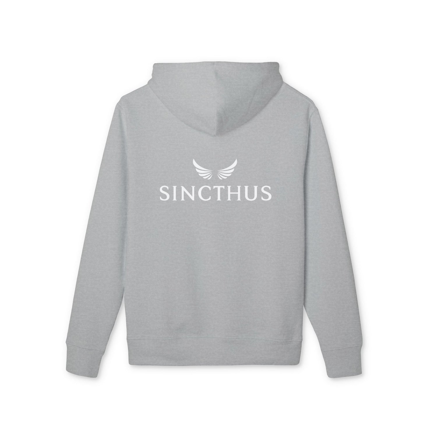 Unisex-huppari, Sincthus, logo selässä 