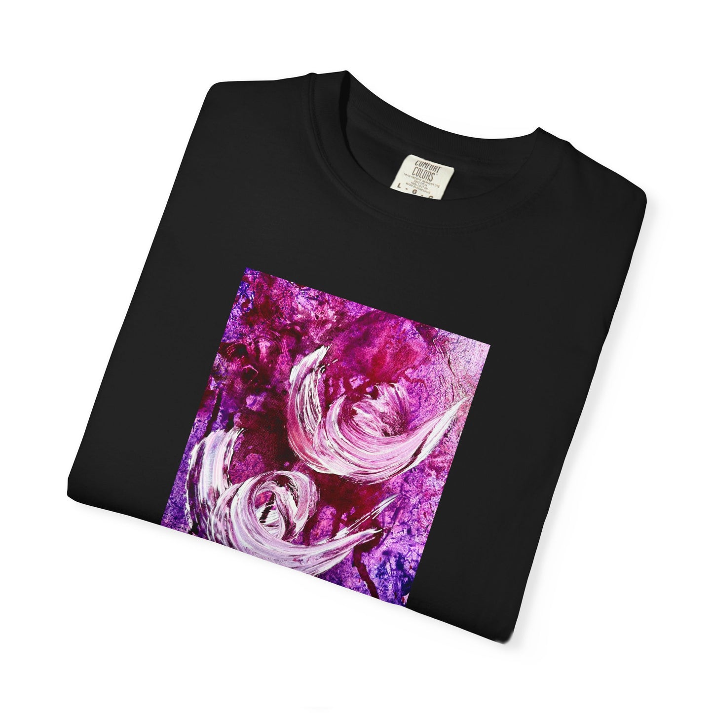 Unisex Garment-Dyed T-shirt, Love Path, Art Design by Sincthus