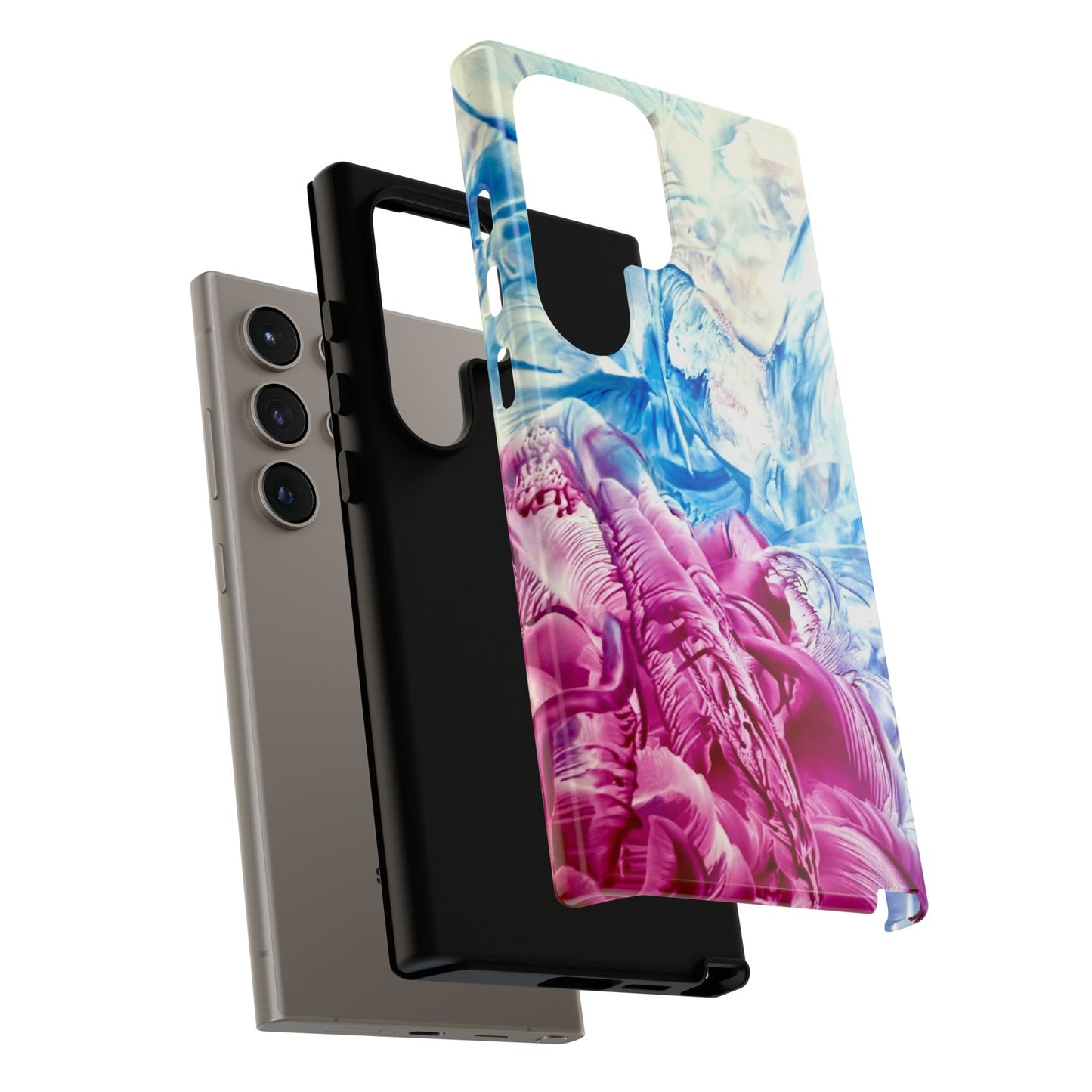 Stylish Hard Phone Case, White Horse, Art Design by Sincthus