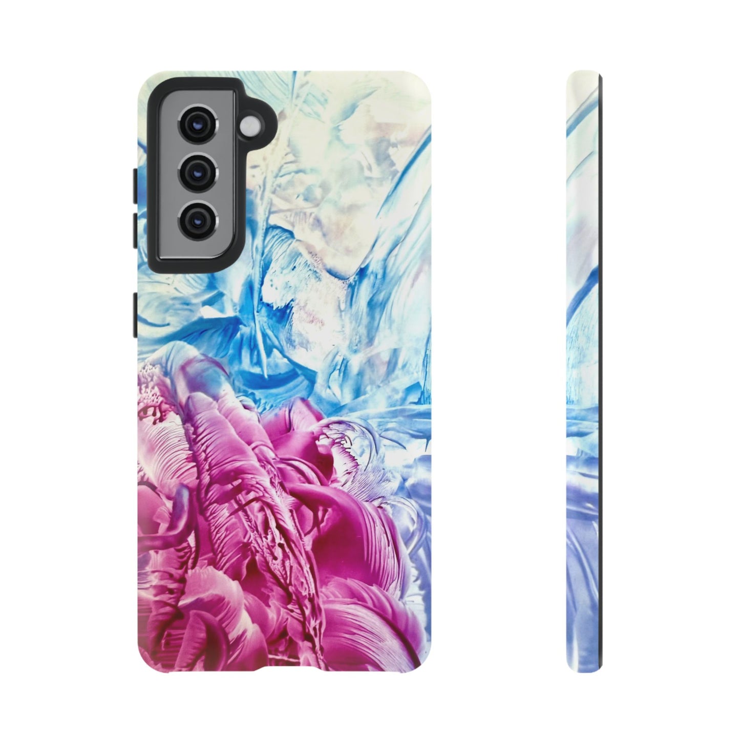 Stylish Hard Phone Case, White Horse, Art Design by Sincthus