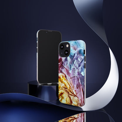 Stylish Hard Phone Case, Waves, Art Design by Sincthus