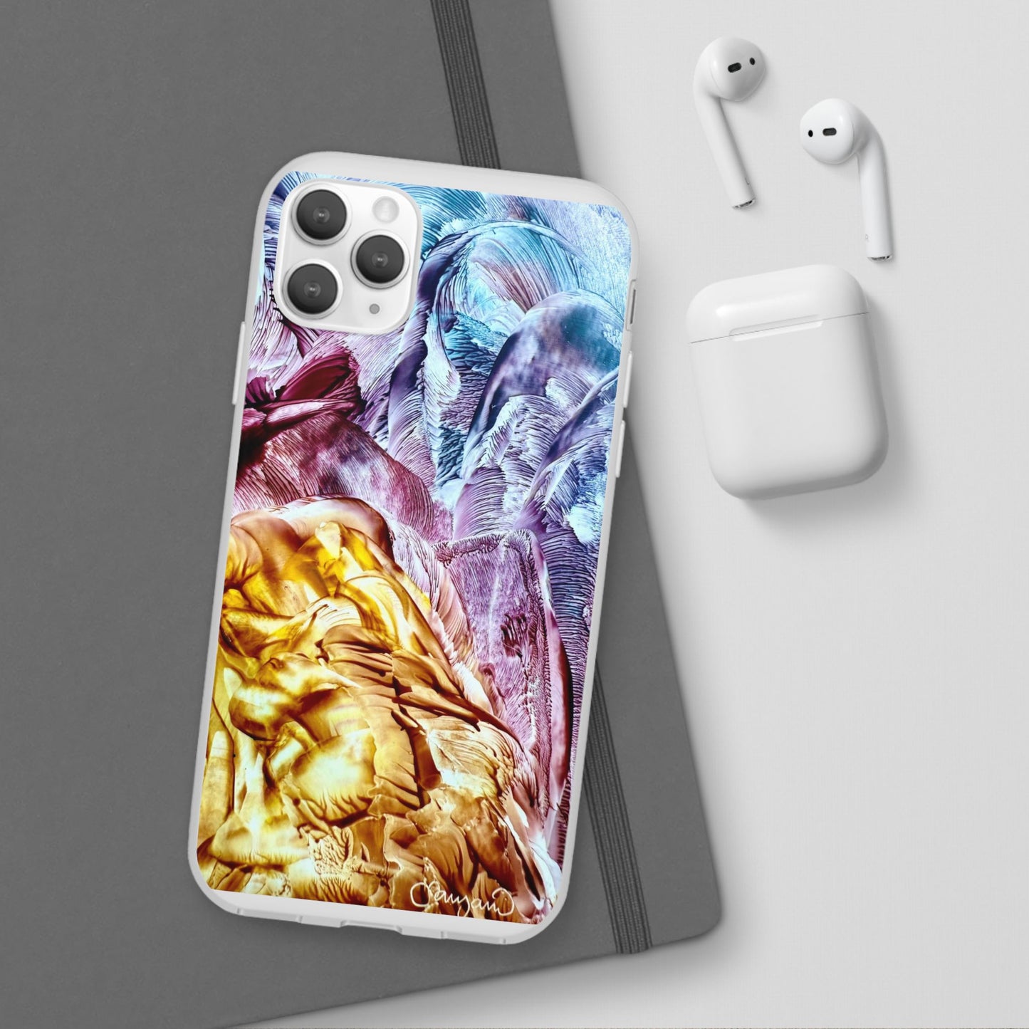 Puhelinkotelo, Aallot, Art Design by Sincthus